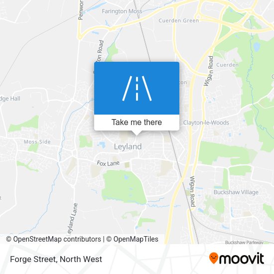 Forge Street map