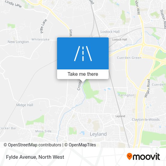 Fylde Avenue map