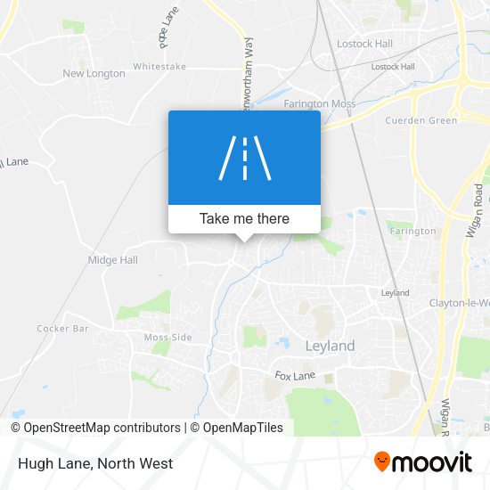 Hugh Lane map