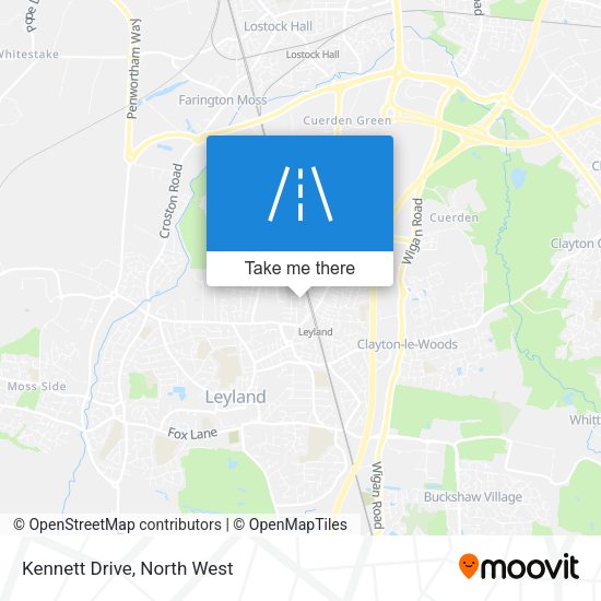 Kennett Drive map