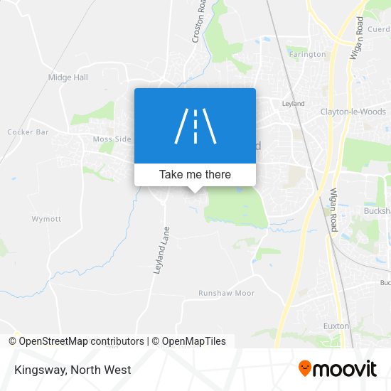 Kingsway map