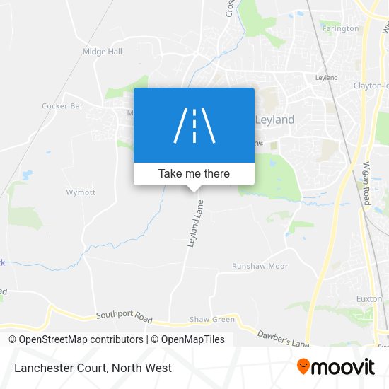 Lanchester Court map