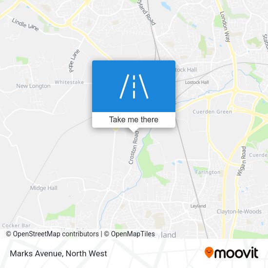 Marks Avenue map