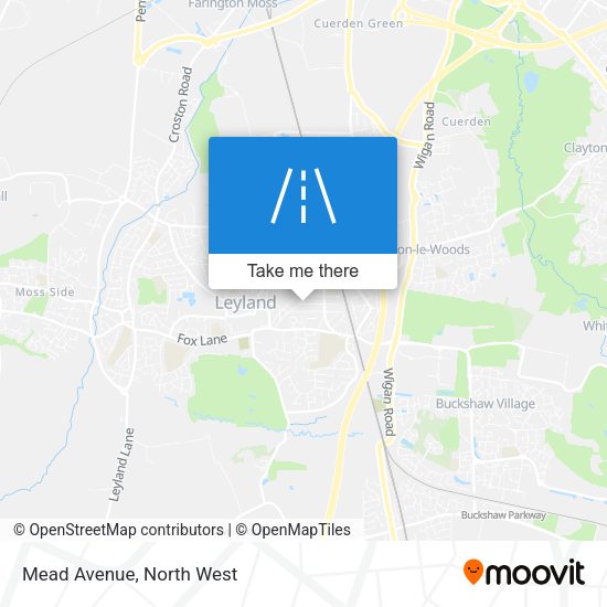 Mead Avenue map