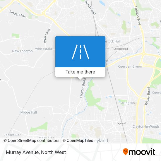 Murray Avenue map