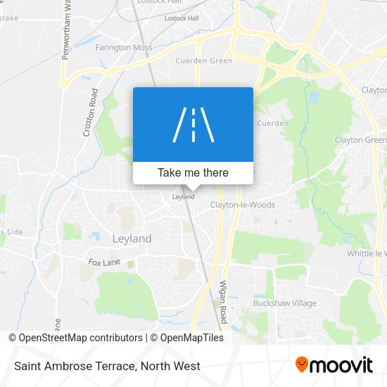 Saint Ambrose Terrace map