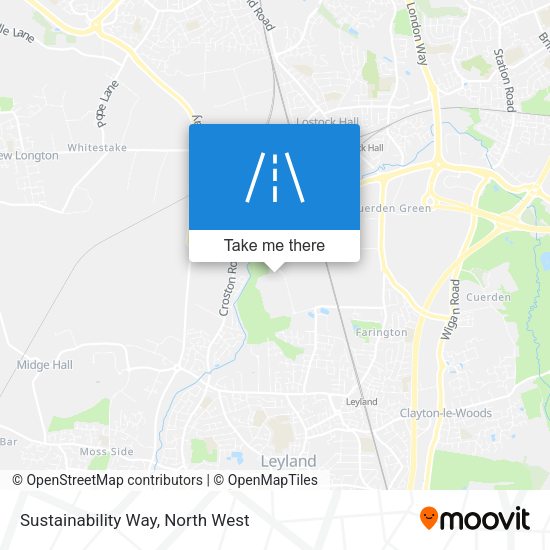 Sustainability Way map