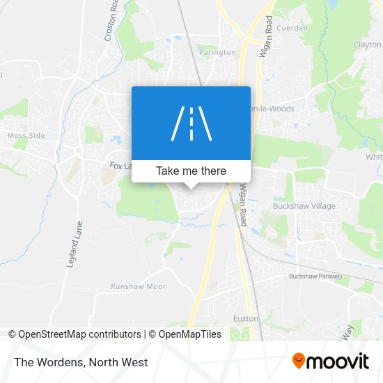 The Wordens map