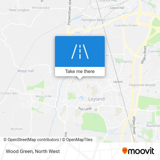 Wood Green map