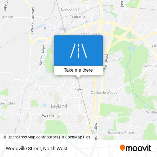 Woodville Street map