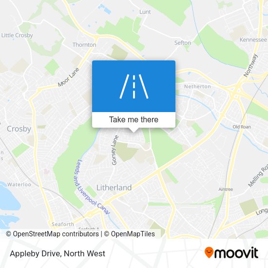 Appleby Drive map