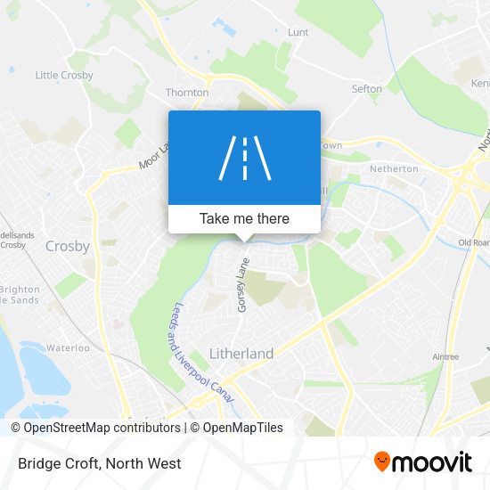 Bridge Croft map