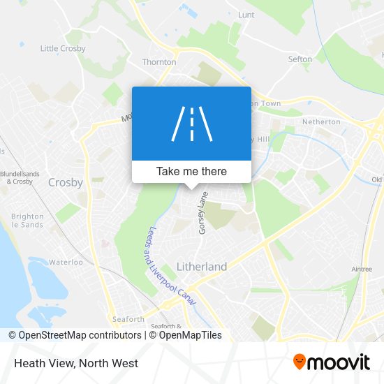 Heath View map