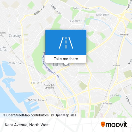 Kent Avenue map