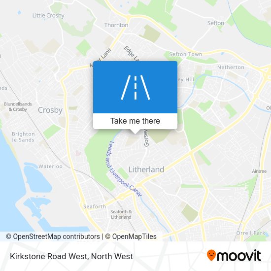 Kirkstone Road West map