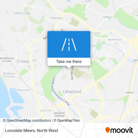Lonsdale Mews map