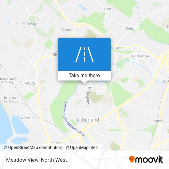 Meadow View map