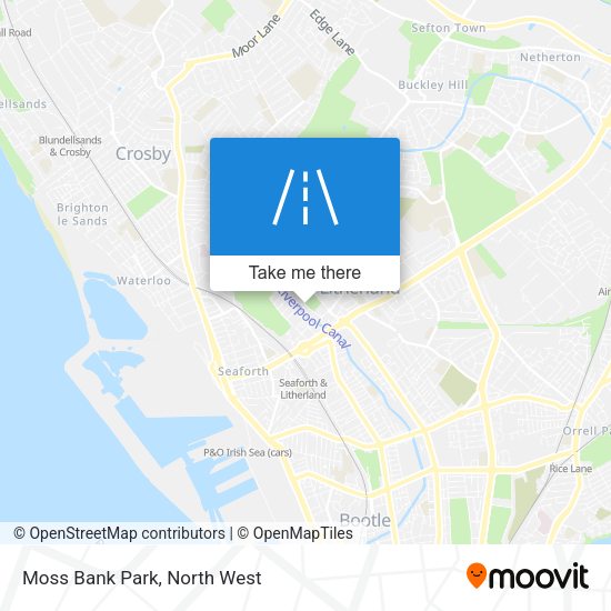 Moss Bank Park map