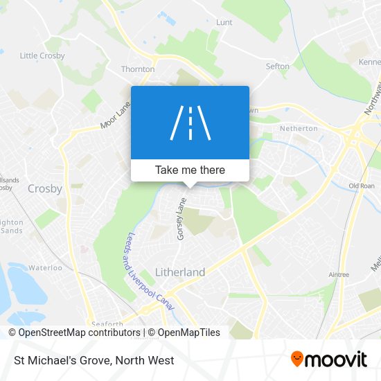 St Michael's Grove map