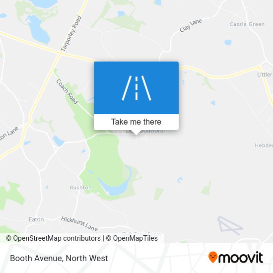 Booth Avenue map