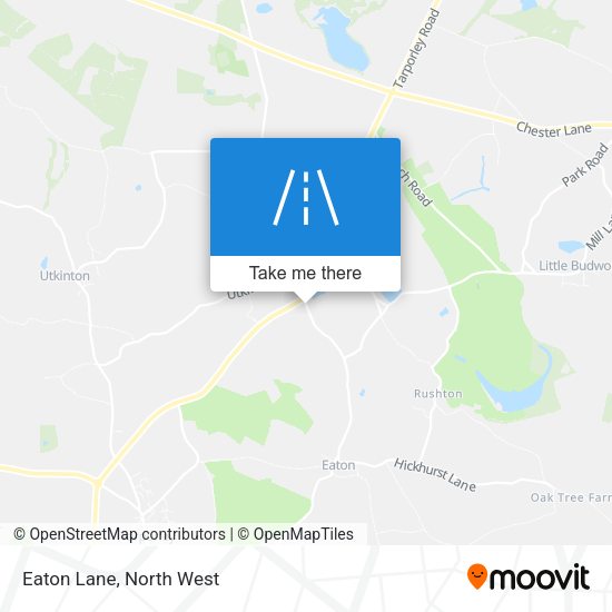 Eaton Lane map