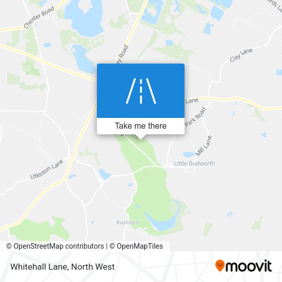 Whitehall Lane map