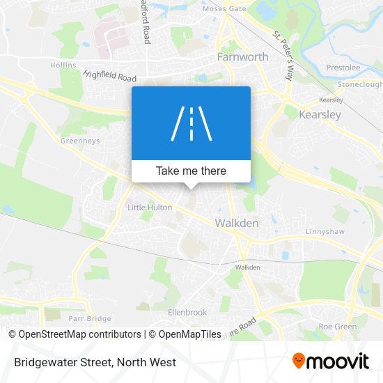Bridgewater Street map