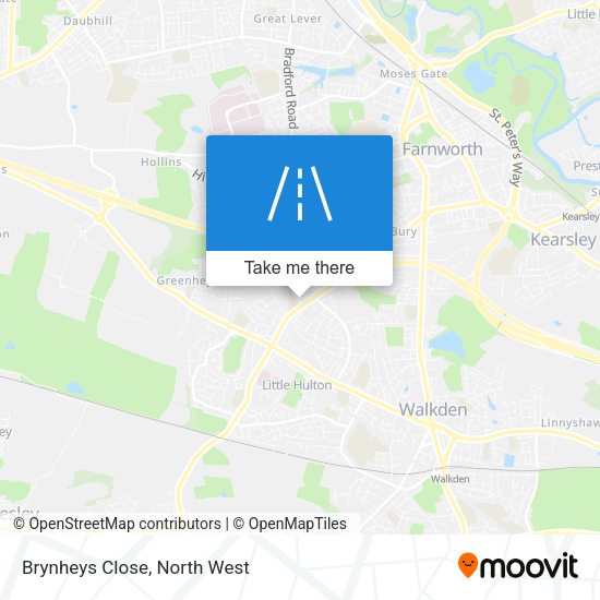Brynheys Close map