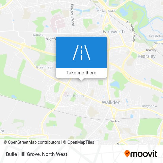 Buile Hill Grove map