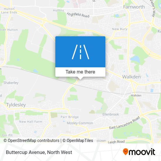 Buttercup Avenue map