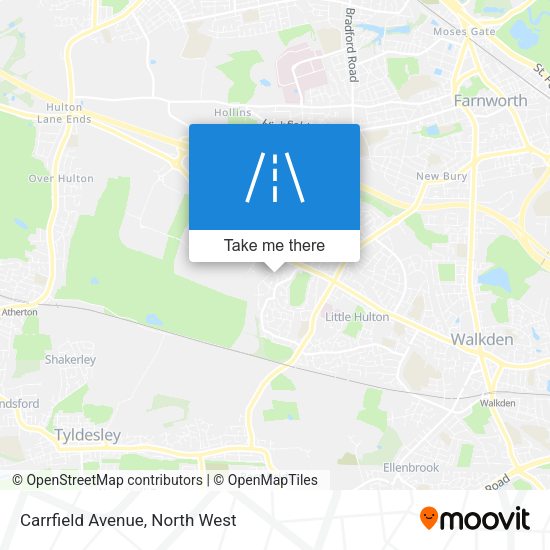 Carrfield Avenue map