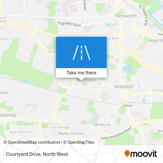 Courtyard Drive map