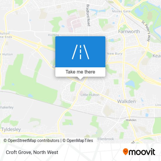 Croft Grove map