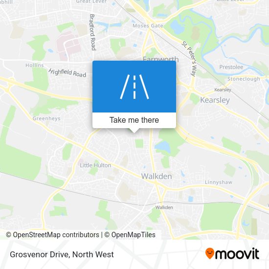 Grosvenor Drive map