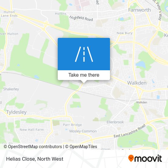 Helias Close map