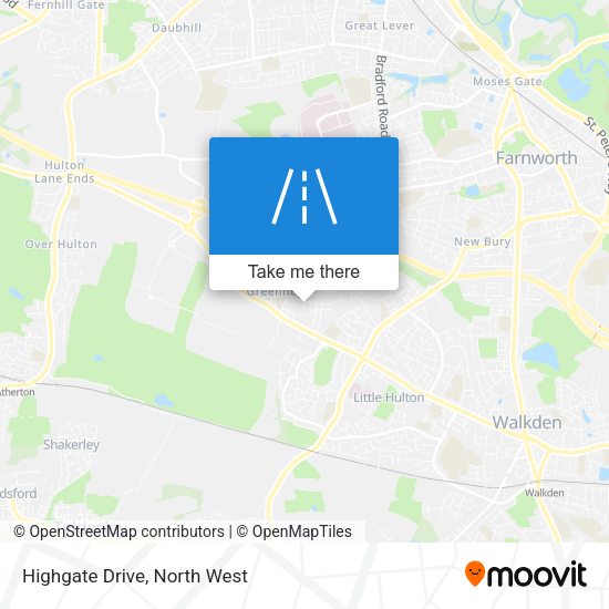 Highgate Drive map