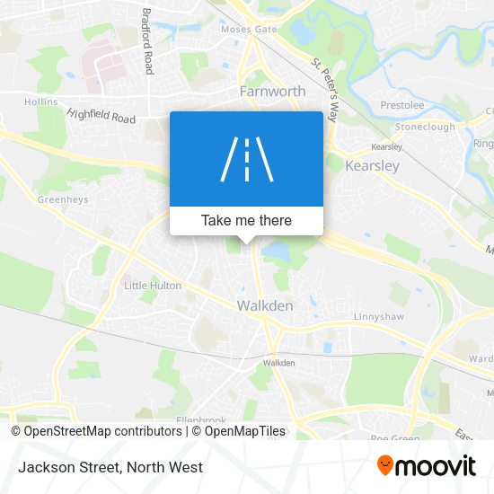 Jackson Street map