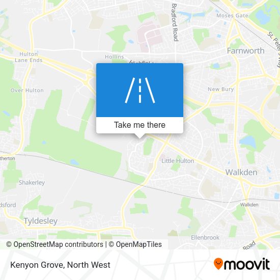 Kenyon Grove map