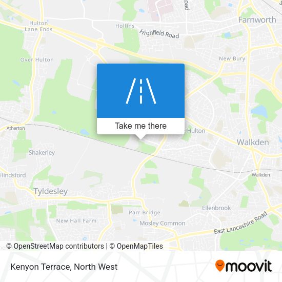 Kenyon Terrace map