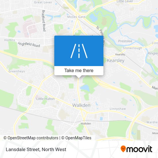 Lansdale Street map