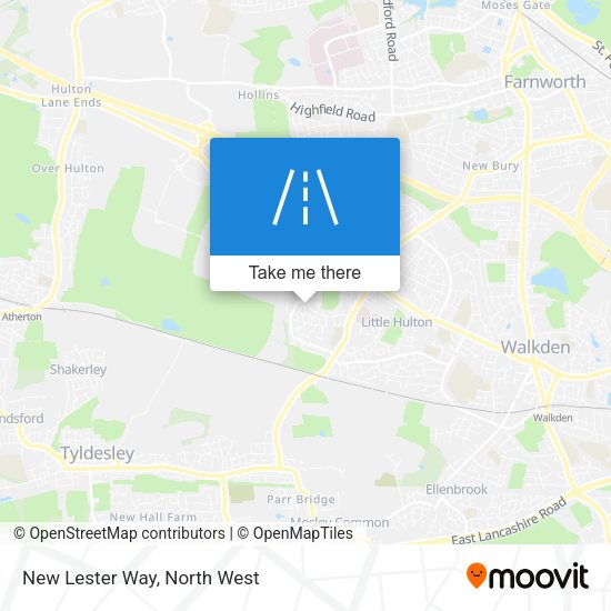 New Lester Way map