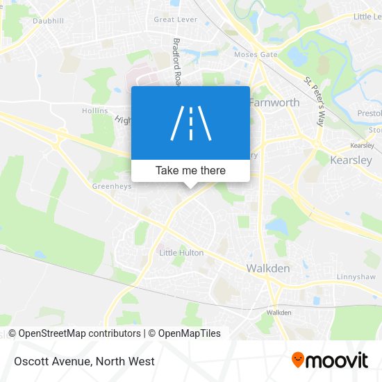 Oscott Avenue map