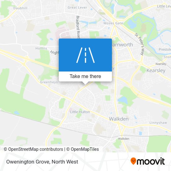 Owenington Grove map