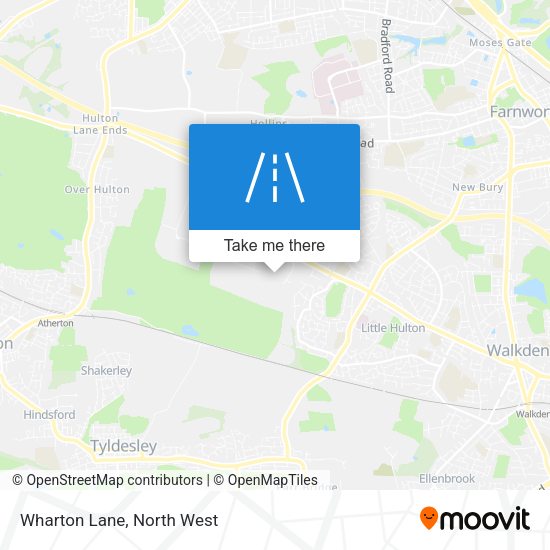 Wharton Lane map