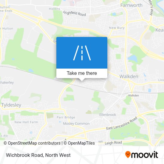 Wichbrook Road map