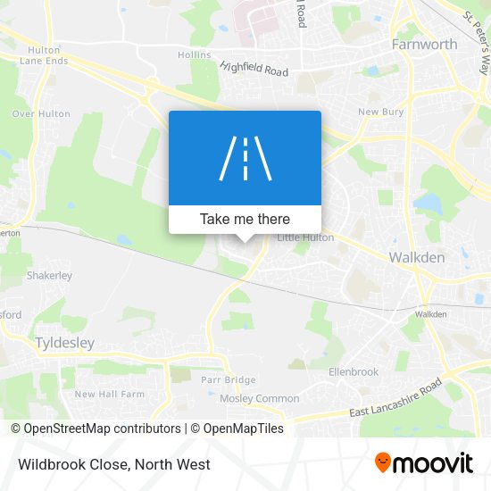 Wildbrook Close map