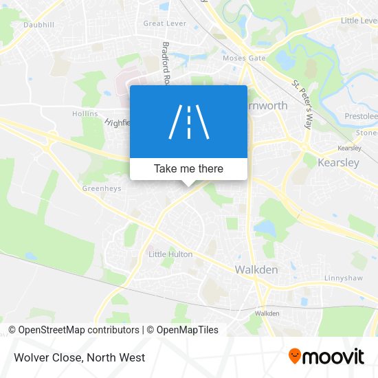 Wolver Close map