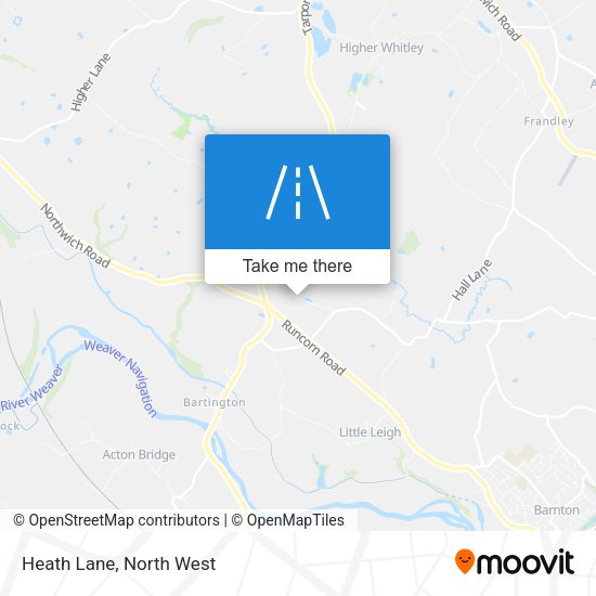Heath Lane map