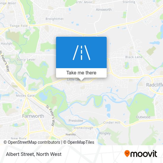 Albert Street map