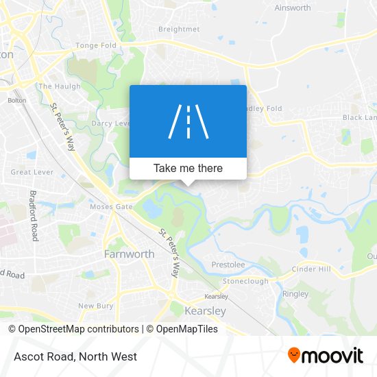 Ascot Road map
